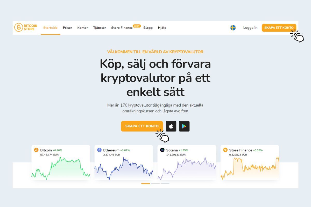 Så köper du kryptovalutor i Sverige?
